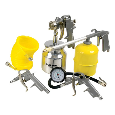 Juego Para Pintar Y Sopletear Surtek 5pz 108080 29908870 Amarillo