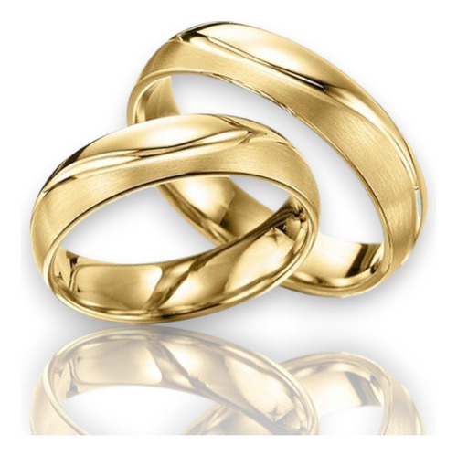 Argollas De Matrimonio Oro 18k/750