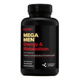 Gnc | Mega Men Energy Metabolism Multivitamin | 180 Caplets