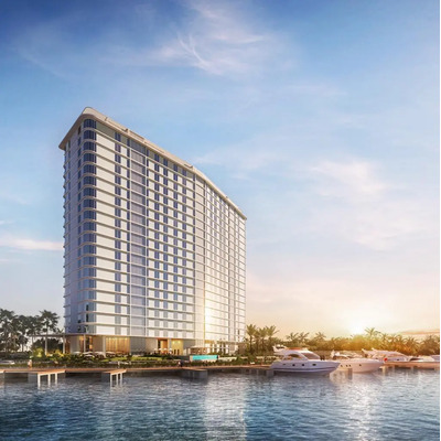 Departamento En Venta En Cancún, Sls Bahia Beach, Con Impresionante Vista Al Mar
