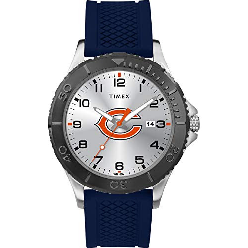 Reloj Timex Twzfbeame Nfl Gamer Chicago Bears Para Hombre