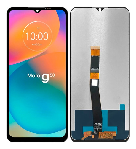 Tela Touch Display Lcd Compatível Moto G50 5g Xt2137 + Cola