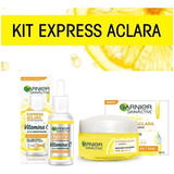 Kit Serum + Crema Facial Garnier - mL a $441