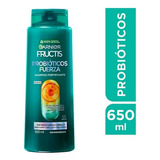 Shampoo Fructis Probióticos Fuerza 650 Ml