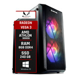 Pc Gamer Athlon 3000g Placa De Video Vega 3 Ram 8gb Ddr4