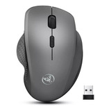 Mouse Inalmabrico 2,4 Ghz Portatil Usb 1600 Dpi 6 Botones