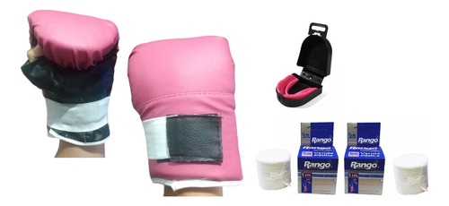 Mujeres!!guantines Shark Box P/ Bolsa De Boxeo C.sintetico