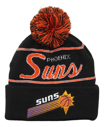 Gorro Mitchell & Ness Phoenix Suns Pompón Script Hwc Nba