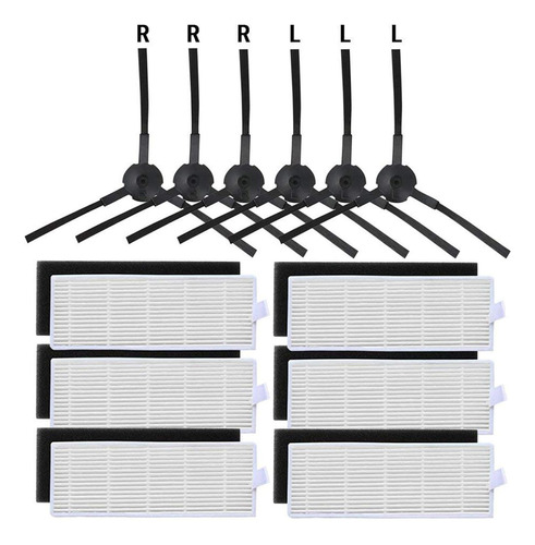 Kit De Filtros,cepillos Para Aspirador Robot Ilifea6 A4 A4s