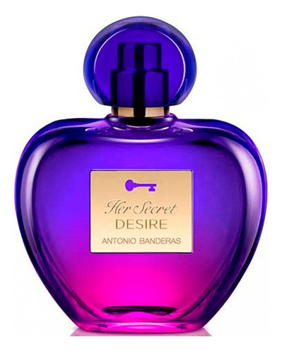 Perfume Antonio Banderas Her Secret Desire Mujer 80ml Edt