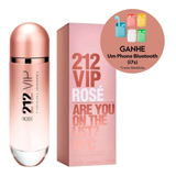 212 Vip Rosé Eau De Parfum 125ml Feminino | Original + Amostra