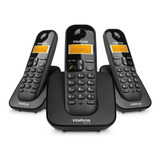 Telefone Sem Fio Intelbras Ts 3113 Trio (base + 2 Ramais)