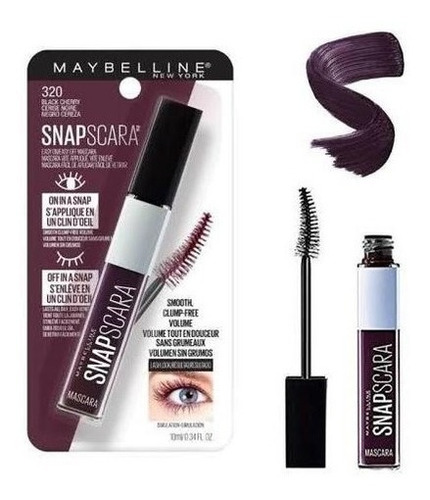 Mascara Rimel Maybelline Snapscara 320 Black Cherry