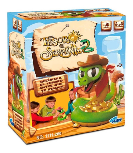 Juego De Mesa El Tesoro De La Serpiente 2 1111-260 1830 