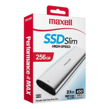 Disco Solido Externo Ssd Portable Maxell 256gb Usb-c 3.1