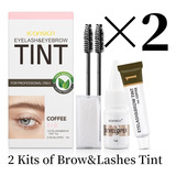 Kit De Tinte Para Pestañas Y Cejas Iconsign, Resistente Al A