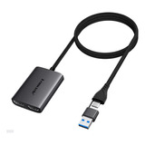 Adaptador Multi Telas Macbook M1 Windows Usb C 3.0 Hdmi 4k