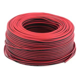 Cable Para Bocina Automotriz Bicolor Calibre 18 Rollo 100m 