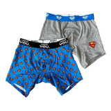 Bi Pack Boxer Algodón Dc Comics