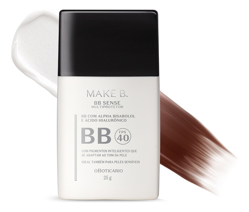 O Boticário Make B. Sense Cor 4 Bb Cream Fps 40 25g