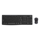 Kit Teclado E Mouse Logitech Mk270 Wireless Sfio 920-004433