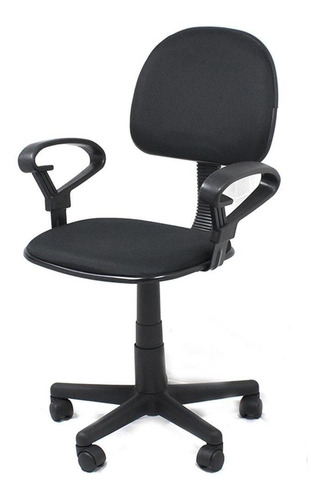 Silla Para Estudiantes Xtech Reposabrazos Am160gen76 Negra Color Negro Material Del Tapizado Fibras Mixtas