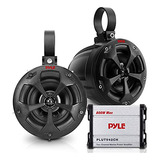 Altavoces Impermeables Pyle Con Amplificador - 4puLG 800w 2