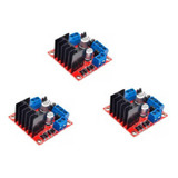 Puente H L298n Control Para 2 Motores Dc Arduino 3 Pz