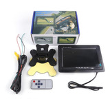 Monitor Lcd 7° Polegadas Tft Color Pillow Para Automovel