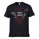 Playera One Direction,  Harry Styles Manga Cta. 100% Algodon