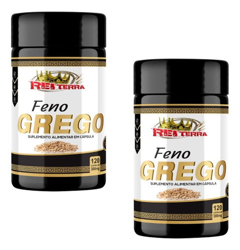 2x Feno Grego 300mg 240cps