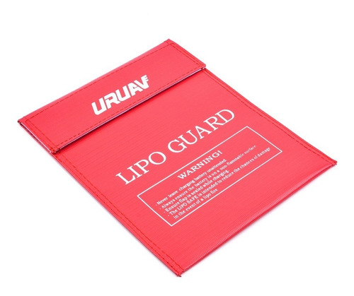 Lipo Safe Bag Bolsa Ignifuga 18x23cm Baterias Litio Rc Fpv 