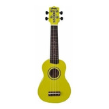 Ukulele Soprano Memphis Tagima Honu Neon Yellow Ny #600