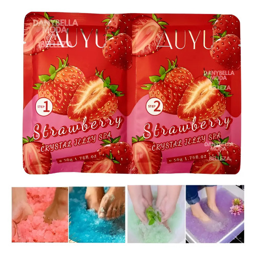 Jelly Spa Pedicure Manicure Exfoliante En Gel De 2 Pasos | MercadoLibre