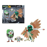 Pokémon Multipack Evolucion Rowlet Dartrix Decidueye