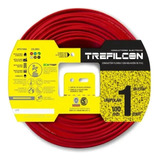 Cable Unipolar 1mm Trefilcon Rojo Rollo X 10mts