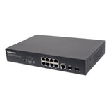 Conmutador Intellinet Poe+ Gigabit Ethernet De 8 Puertos - P