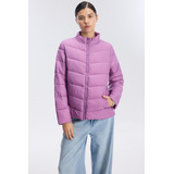 Campera Importada Corta Violeta Positano Mujer Portsaid