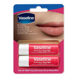 Vaselina Rosy Lip Therapy Stick Paquete De 2 Con 4.8 Gr. C/u