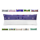 Almohada Abrazable Body Pillow Larga Suave Terciopelo Adulto