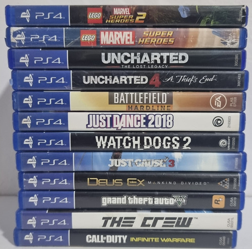 Lote De Juegos Ps4 Fisicos Por Unidad