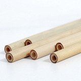 10 Bombillas De Bambú Purezza
