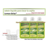 Jabón Lemon Brite Lavavajillas 2 Manzana Y El 3ro A Elegir 