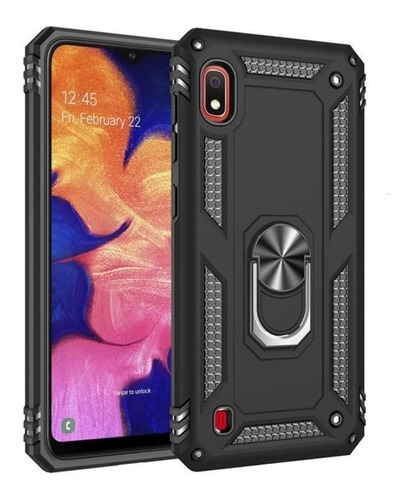 Armor Shockproof Tpu + Funda Protectora De Pc Para Galaxy A1