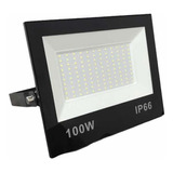 Reflector Led 100w Luz Blanca  Alta Potencia Ip 66