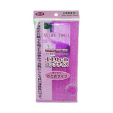 Toalha Esponja De Banho Tipo Japonesa Rosa Extra Esfoliante