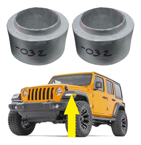 Lift Kit Aumento Del Jeep Wrangler Jl 2018, 2019, 2020, 2021