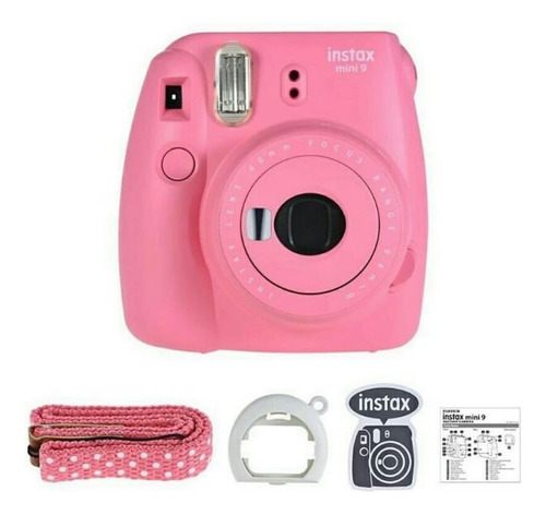 Cámara Instantánea Fujifilm Instax Mini 9 Clear Pink