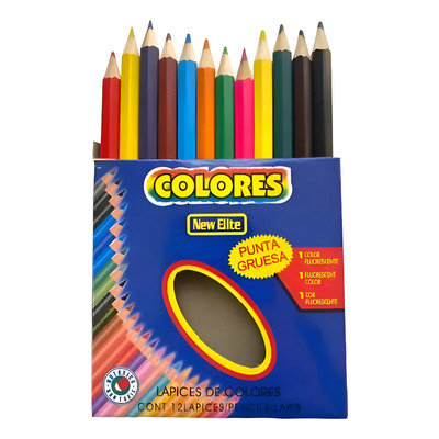 24 Cajas De Lápices Minis Con 12 Colores C\u002Fu + Envío Gratis | Meses sin interés