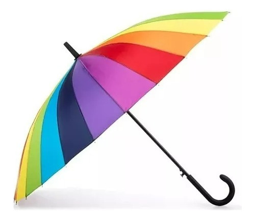 Paraguas Sombrilla Arcoiris Prideorgullo Gay Lgbt Lluvia Sol
